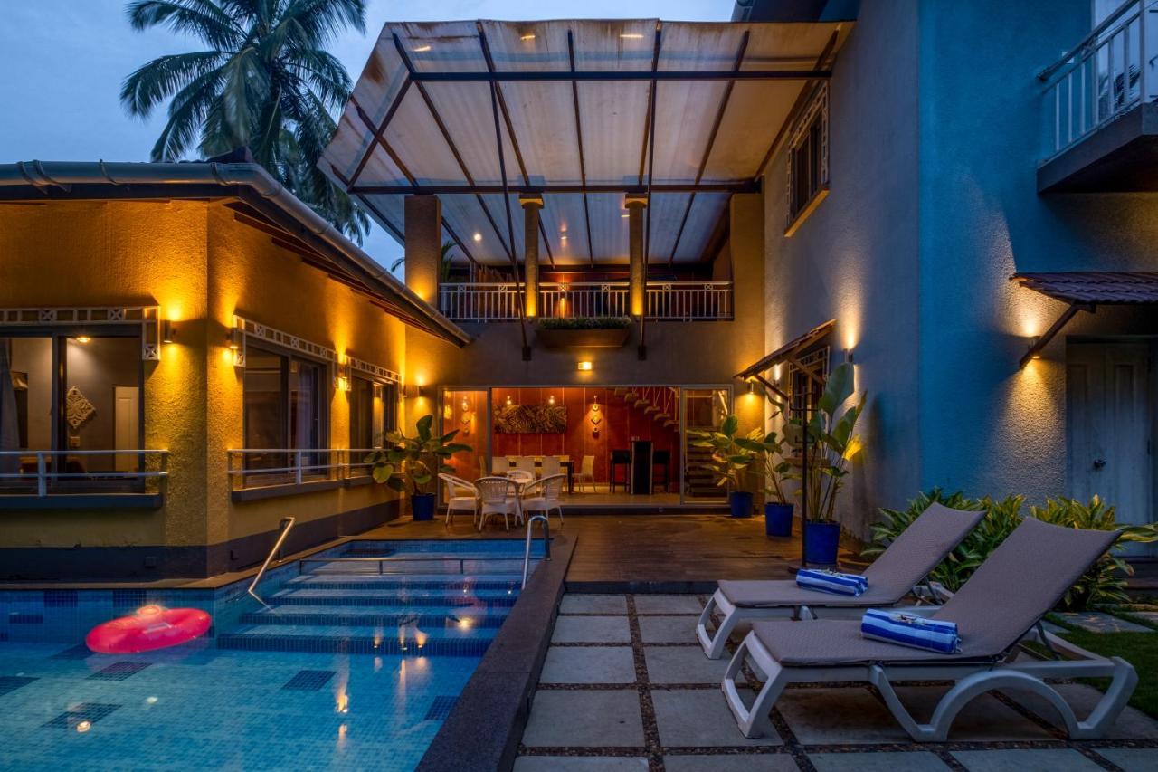 Beach 7 Mins Walk Luxury Villa Diva Calangute Kültér fotó