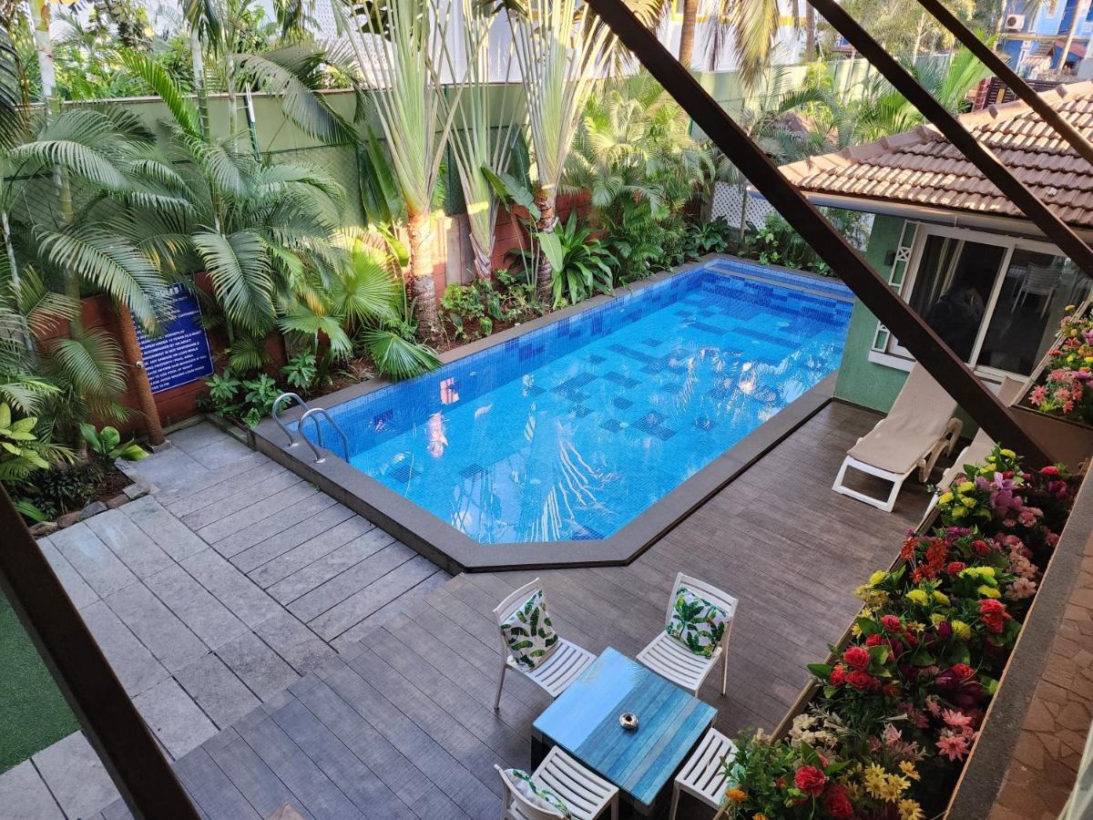 Beach 7 Mins Walk Luxury Villa Diva Calangute Kültér fotó