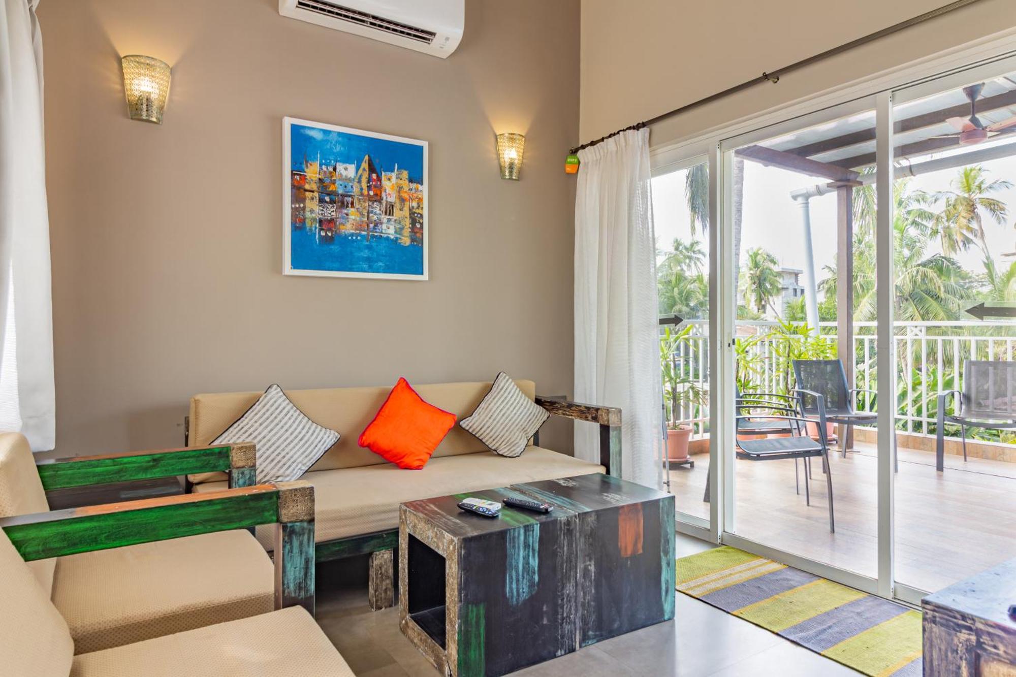 Beach 7 Mins Walk Luxury Villa Diva Calangute Kültér fotó