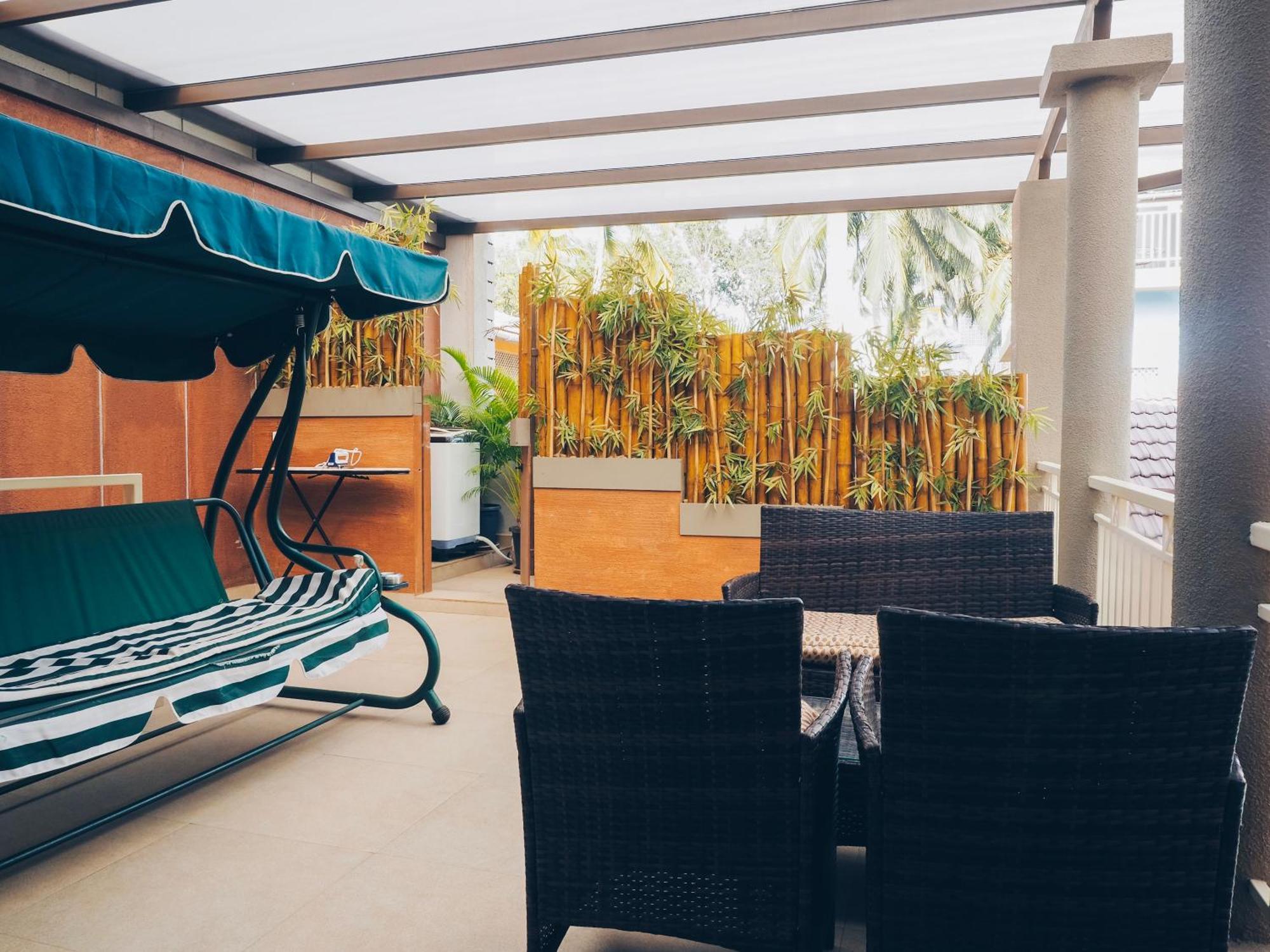 Beach 7 Mins Walk Luxury Villa Diva Calangute Kültér fotó